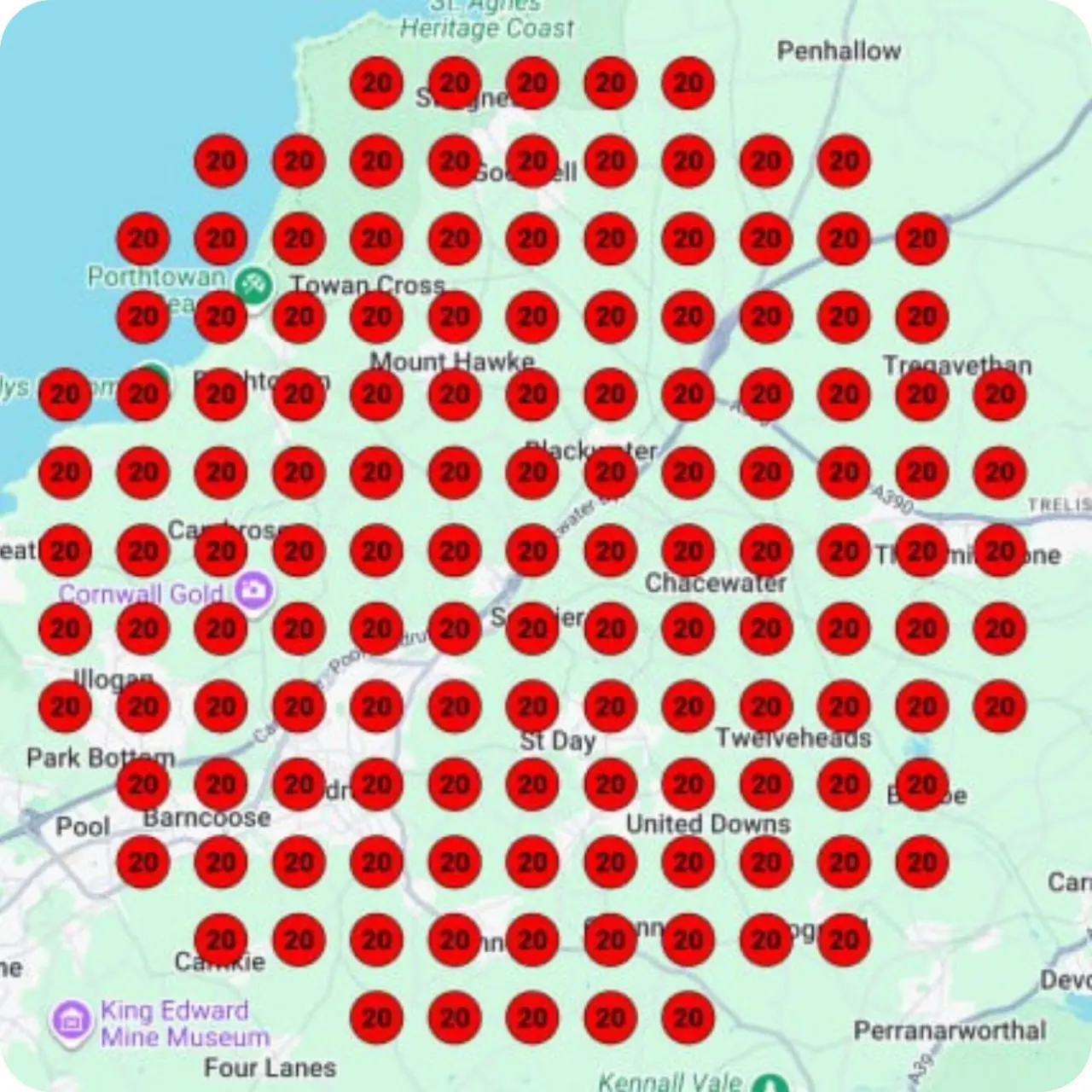 map result